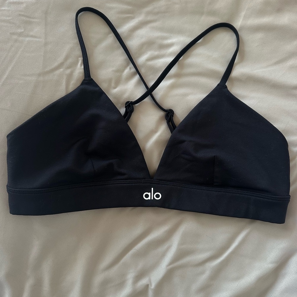 Alo Yoga - Splendor Bra | Black (Sports Bra)
